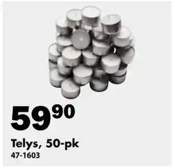 Biltema Telys, 50-pk tilbud