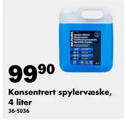 Biltema Konsentrert spylervæske, 4 liter tilbud