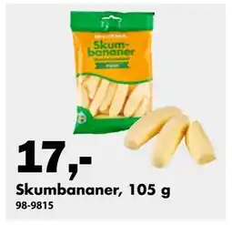 Biltema Skumbananer, 105 g tilbud