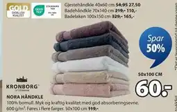 JYSK NORA HÅNDKLE tilbud