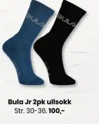 Sport Outlet Bula Jr 2pk ullsokk tilbud