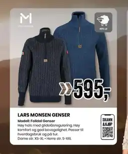 Sport Outlet LARS MONSEN GENSER tilbud