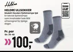 Sport Outlet Heldre ullsokker tilbud