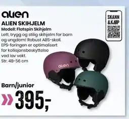 Sport Outlet ALIEN SKIHJELM tilbud