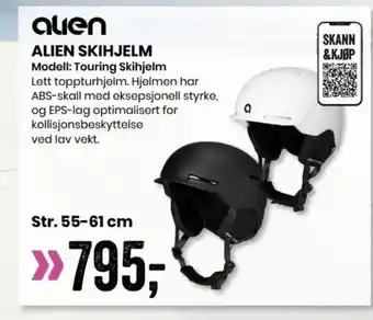 Sport Outlet ALIEN SKIHJELM tilbud