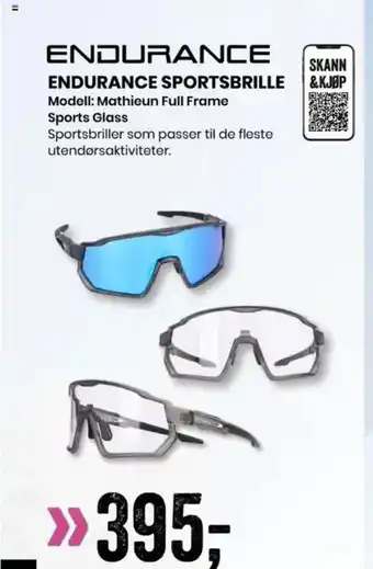 Sport Outlet ENDURANCE SPORTSBRILLE &KJØP tilbud