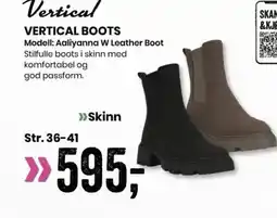 Sport Outlet VERTICAL BOOTS Modell: Aaliyanna W Leather Boot tilbud