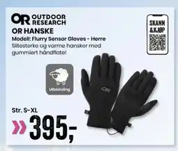 Sport Outlet OR HANSKE Modell: Flurry Sensor Gloves - Herre tilbud