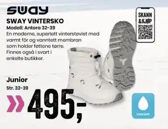 Sport Outlet SWAY VINTERSKO Modell: Antora 32-39 tilbud