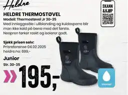 Sport Outlet HELDRE THERMOSTØVEL tilbud