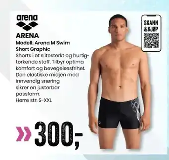 Sport Outlet ARENA Modell: Arena M Swim Short Graphic tilbud