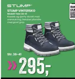 Sport Outlet STUMP® STUMP VINTERSKO Modell: Hela 36-41 tilbud