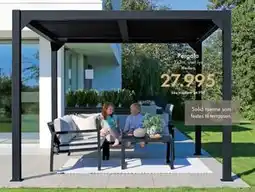 Fagmøbler Pergola 3x3m, uten lys tilbud