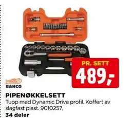 jem & fix PIPENØKKELSETT tilbud