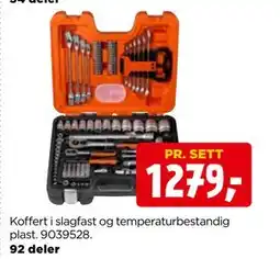 jem & fix PIPENØKKELSETT tilbud