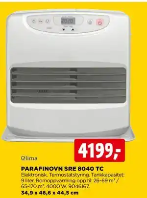 jem & fix PARAFINOVN SRE 8040 TC tilbud