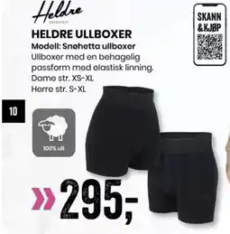 Sport Outlet Heldre HELDRE ULLBOXER tilbud