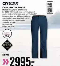 Sport Outlet OR GORE-TEX BUKSE tilbud