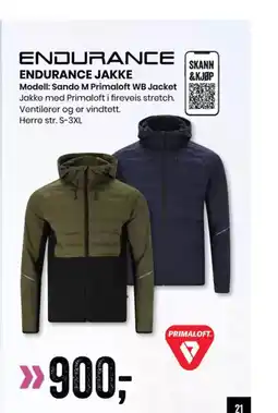 Sport Outlet ENDURANCE JAKKE tilbud