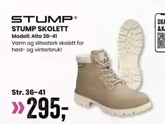 Sport Outlet STUMP SKOLETT tilbud