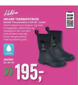 Sport Outlet HELDRE THERMOSTØVEL tilbud