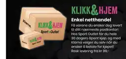 Sport Outlet Enkel netthandel tilbud