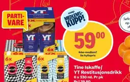 Coop Extra Tine iskaffe/ yt restitusjonsdrikk tilbud