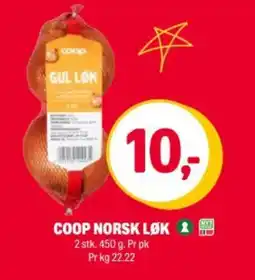 Coop Extra Coop norsk løk tilbud