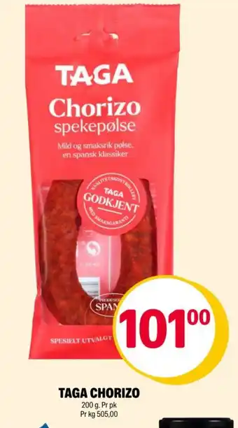 Coop Extra Taga chorizo tilbud