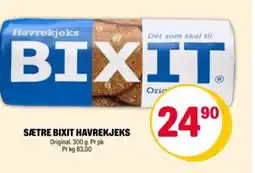 Coop Extra Sætre bixit havrekjeks tilbud