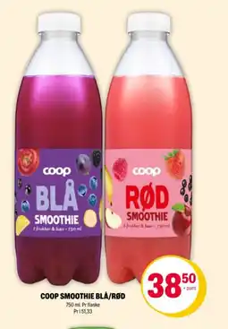 Coop Extra Coop smoothie blå/rød tilbud