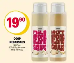 Coop Extra Coop kebabsaus tilbud