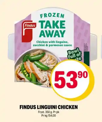 Coop Extra Findus linguini chicken tilbud