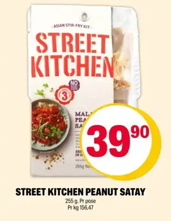 Coop Extra Street kitchen peanut satay tilbud