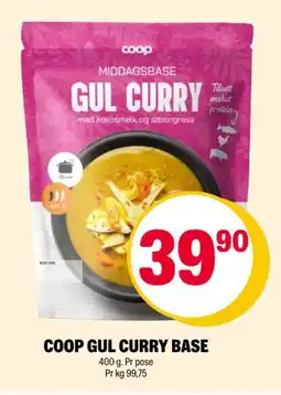 Coop Extra Coop gul curry base tilbud