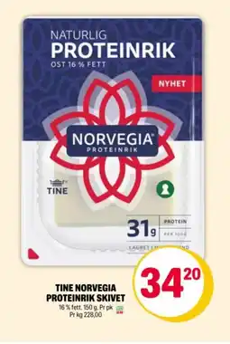 Coop Extra Tine norvegia proteinrik skivet tilbud