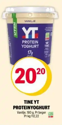 Coop Extra Tine yt proteinyoghurt tilbud