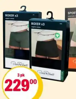 Coop Extra Pierre robert boxer 3 pk/sportsboxer 2 pk tilbud