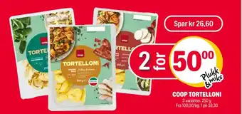 Coop Extra Coop tortelloni tilbud