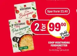 Coop Extra Coop vegetardag ferdigretter tilbud