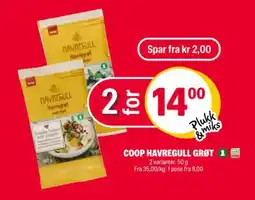 Coop Extra Coop havregull grøt tilbud