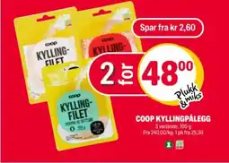 Coop Extra Coop kyllingpålegg tilbud