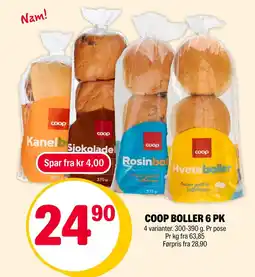 Coop Extra Coop boller 6 pk tilbud