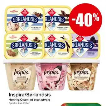 Spar Inspira/sørlandsis tilbud