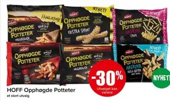 Spar Hoff opphøgde potteter tilbud