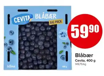 Spar CEVITA Blåbær tilbud