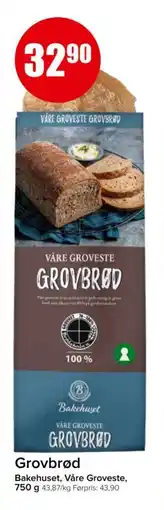 Spar Grovbrød tilbud