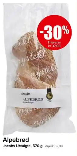 Spar Alpebrød tilbud