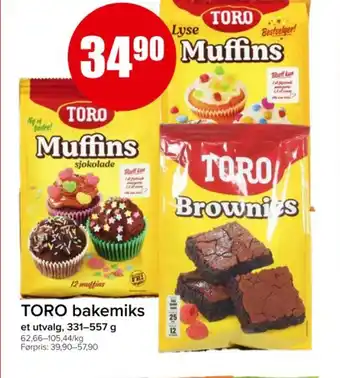 Spar TORO Bakemiks tilbud