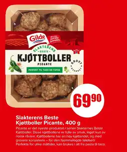 Spar Slakterens beste kjøttboller picante tilbud